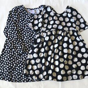 B&W Hanna Andersson 2 Dress Bundle